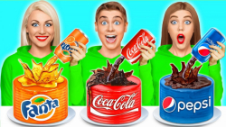 چالش غذایی و شیرینی  چالش تزیی...