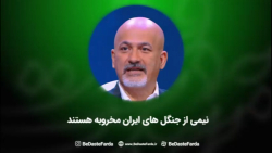 نیمی از جنگل های ایران مخروبه هستند - برنامه برسد به دست فردا نیمی از جنگل های ایران مخروبه هستند - برنامه برسد به دست فردا