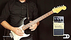 تست افکت گیتار الکتریک باس BOS...