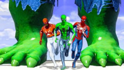 مرد عنکبوتی در مقابل هالک :: جنگ دیدنی ابر قهرمانان -  گیم پلی 2022