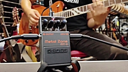 تست افکت گیتار الکتریک باس BOS...