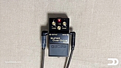 تست افکت گیتار الکتریک باس BOS...