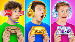 چالش های خنده دار گیمر پولدار...