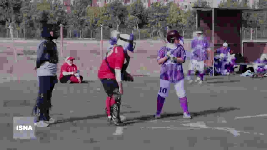 فینال مسابقات سافت بال بانوان ایران