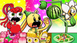 چالش غذا دیزی  بانزو  مامی لنگ...