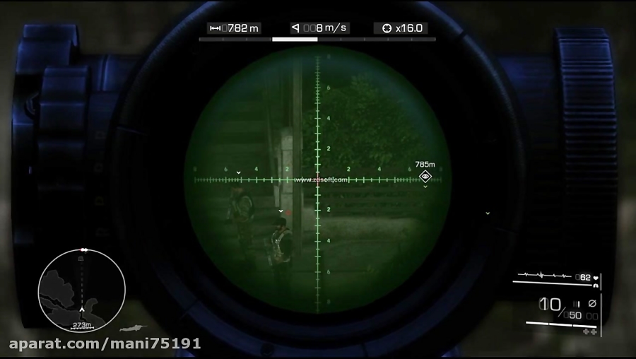 بازی با sniper2 ( فیلمی از من )