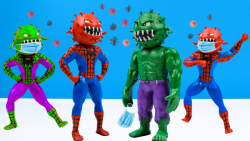 مردعنکبتی و هالک کرونایی  ابرق...