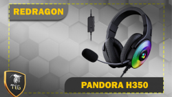 بررسی هدست Pandora H350 از برند REDRAGON