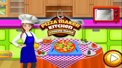 بازی درست کردن پیتزا در اشپزخانه امیدوارم که لذت ببرید