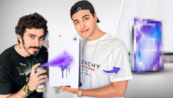 پلی استیشنم رو رنگ کردیم! خیلی...