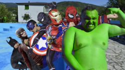 ابرقهرمانان  هالک  مرد عنکبوتی...