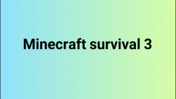 Minecraft game// Minecraft survival//