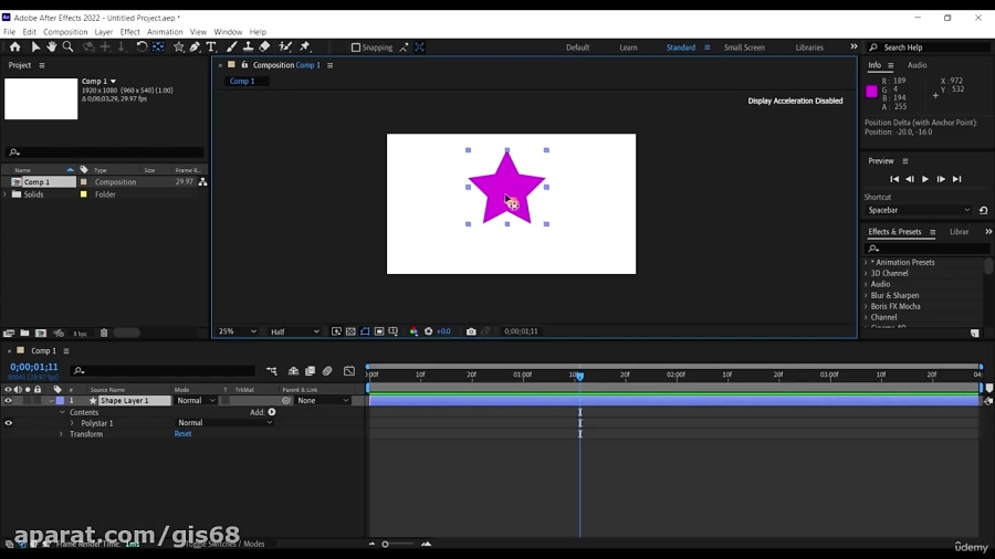 Motion Graphics in After Effects CC 2022 Zero to Hero
