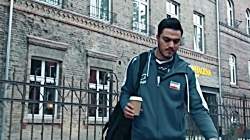 پرواز مردان والیبال ایران بر ف...