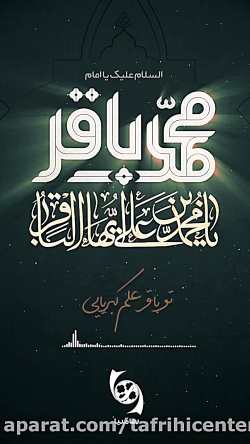 استوری مداحی شهادت امام محمد باقر (ع) / بانوای محمدحسین حدادیان