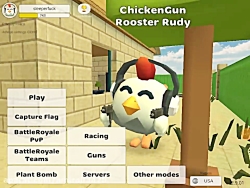 راز عجیب چیکن گان chicken gun مرغ تفنگدار