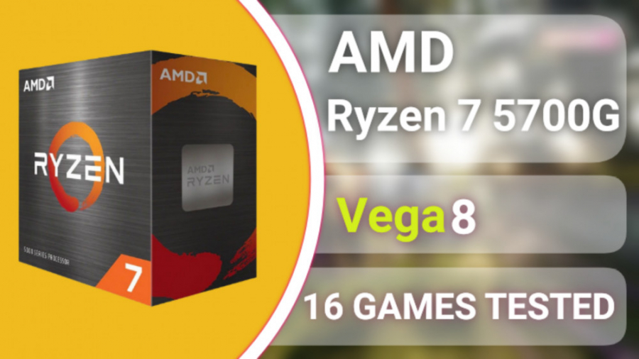 تست گیمینگ پردازنده Ryzen 7 5700G بدون گرافیک مجزا | Amd Ryzen 7 5700g Vega 8 Microarray