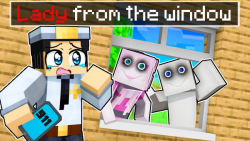 فرار از دختر مرد از پنجره در م...