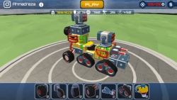 ساخت ماشین و بازی با همون !!  |  Block Tech Sandbox