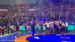 فیلم باورنکردنی پس از پیروزی یزدانی در آزادی فیلم باورنکردنی پس از پیروزی یزدانی در آزادی