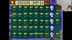 گیم پلی بازی Plants vs Zombies پارت 2 حیاط شب