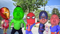 نبرد ابرقهرمانان در دنیای واقع...