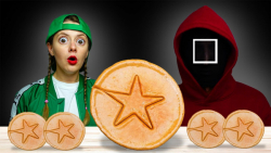 آب نبات لانه زنبوری بازی SQUID...