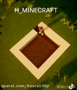 ساخت خونه ی دوطبقه کوچک اما زیبا /ماین کرافت/Minecraft