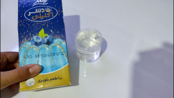 مخلوط کردن اسلایم با پودر ژله...