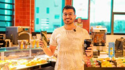 چهار صبح رفتم چایی گرفتم