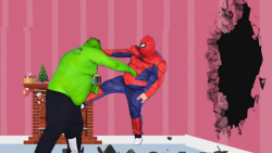 نبرد ابرقهرمانان در دنیای واقع...