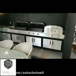 باربیکیو سفارشی طرح آیلند (مدل...