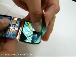 تست ضربه نمایشگر منعطف AMOLED...