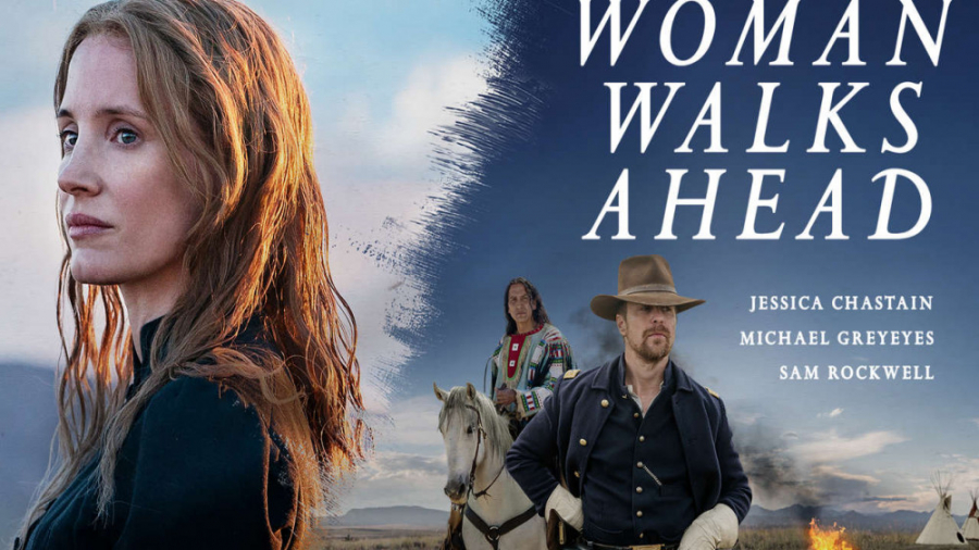فیلم.زن.جلو.میرود.Woman Walks Ahead 2017 دوبله فارسی سانسور شده زمان4948ثانیه