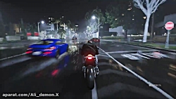 ᴷ گرافیک GTA 6 PS5!- گیم پلی اکشن Heist  Police Chase! _ GTA V Mod