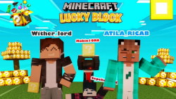 ماینکرفت لاکی بلاک به همراه ماست خیار | Minecraft Lucky Block