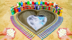 خمیر دندان فیل!!!ترکیب نوشابه...