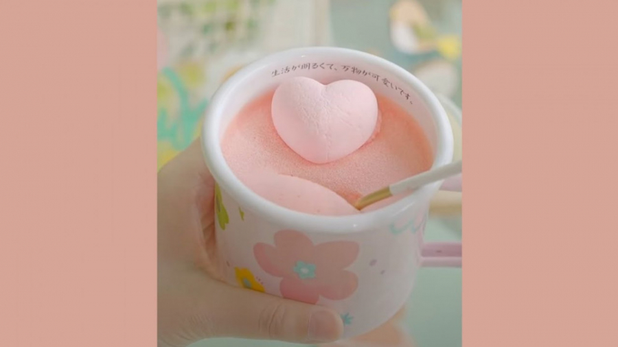 طرز تهیه دسر لیوانی کره ای