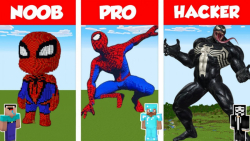 مرد عنکبوتی در ماینکرافت !! ما...