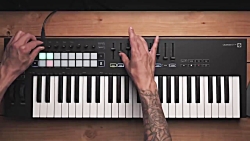 تست میدی کنترلر نویشن Novation...