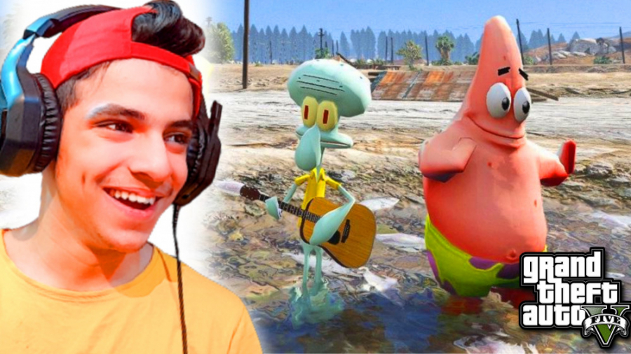 پاتریک در جی تی ای وی!! | راز...