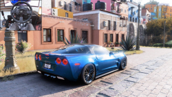 گیم پلی بازی Forza Horizon 5 با خودرو شورلت کوروت Corvette ZR1