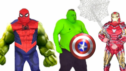 نبرد ابرقهرمانان در دنیای واقع...