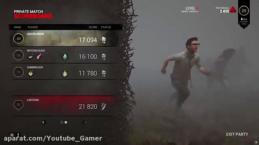 H2o delirious dead by daylight