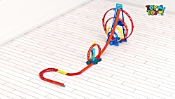 پیست ماشین های Hot Wheels سری Track Builder مدل Triple Loop توی توی toytoy.ir