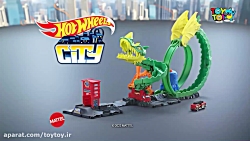 پیست ماشین های Hot Wheels سری City مدل Dragon Drive Firefight توی توی toytoy.ir