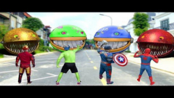 نبرد ابرقهرمانان در دنیای واقع...