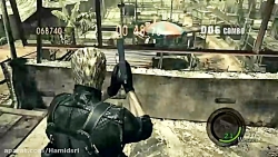 گیم پلی ضبط شده توسط خودم از Resident Evil 5 Wesker 1