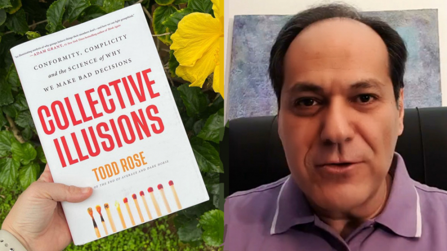 آذرخش مکری و معرفی کتاب هذیان‌های جمعی کلینیک مو