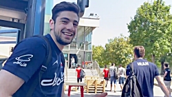 تمرین برای جدال با لهستان در ب...